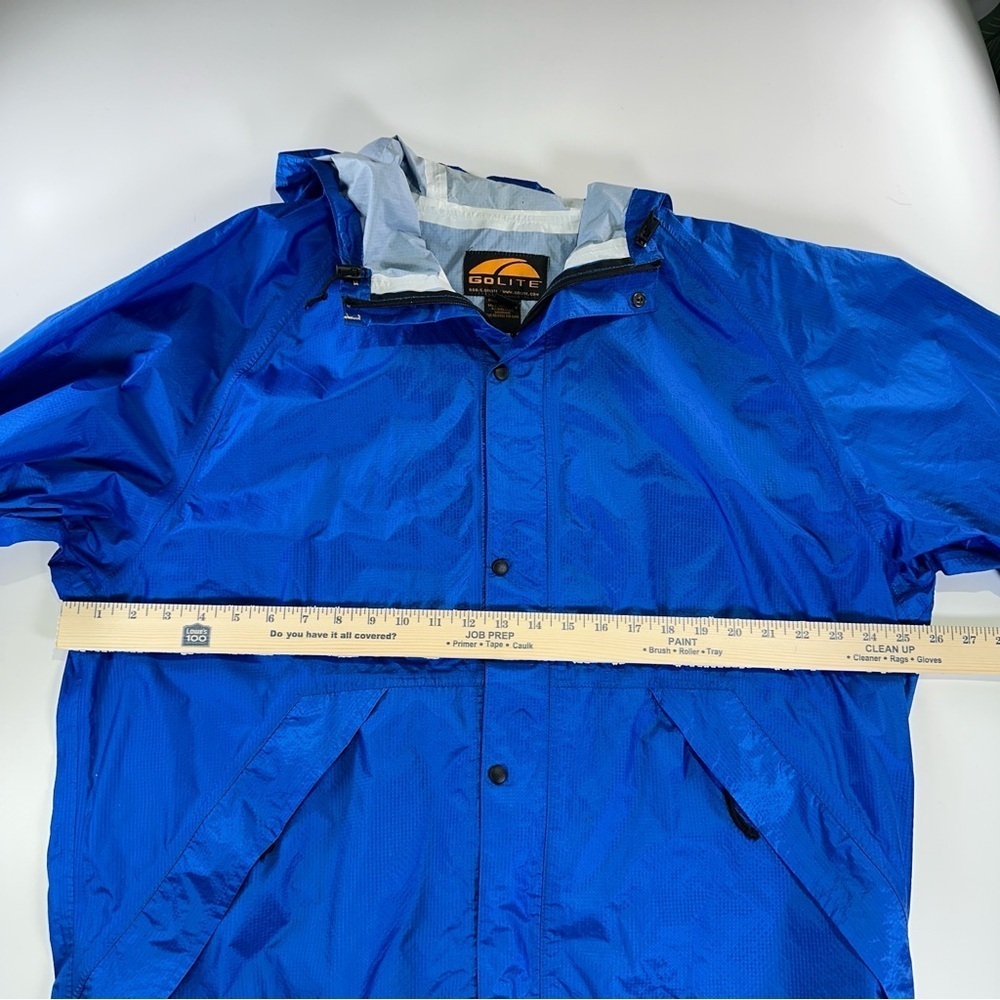 GoLite Rain Jacket Men’s XL Lightweight Hiking Shell Blue - Picture 13 of 13